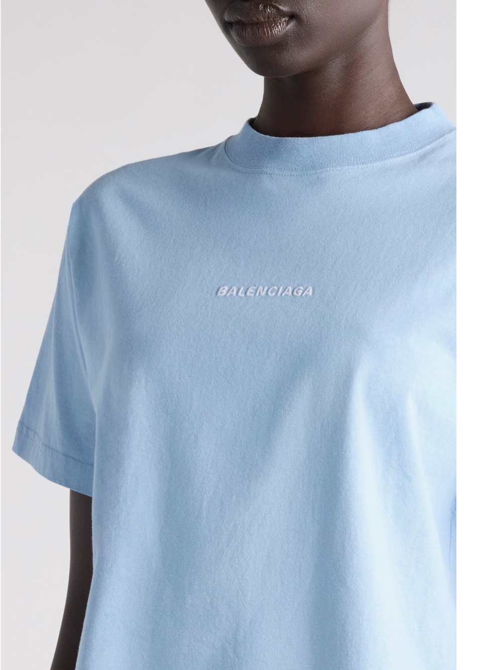 🩵 Balenciaga Oversized NWOT | Luxury Streetwear Designer Tee - Picture 4 of 10